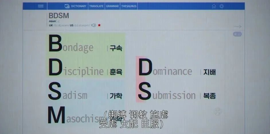 这部韩国版《五十度灰》，算是把字母圈讲清楚了