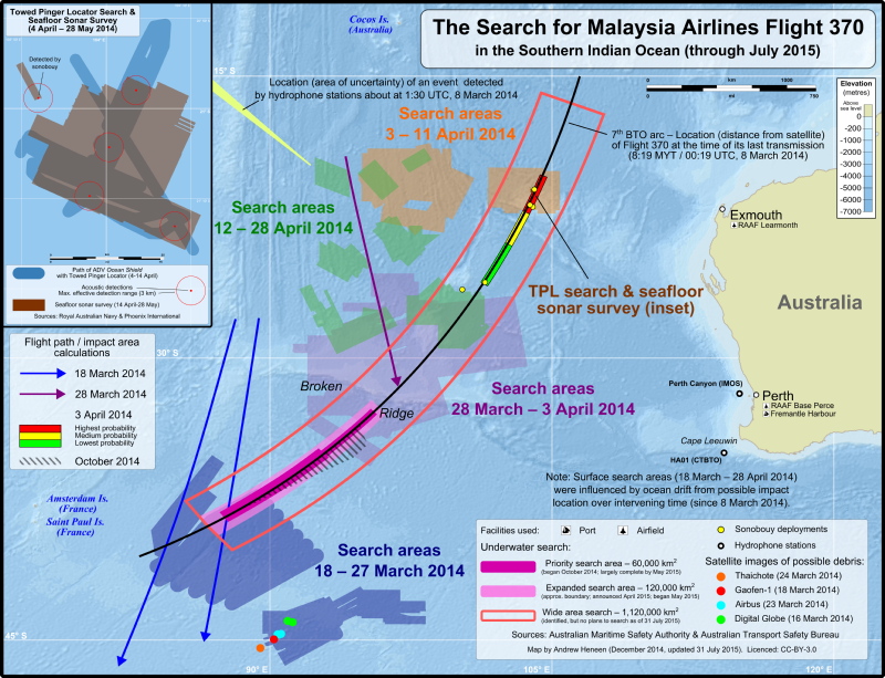 239人凭空消失，马航MH370疑被专家找到？英国专家：飞行路线确定