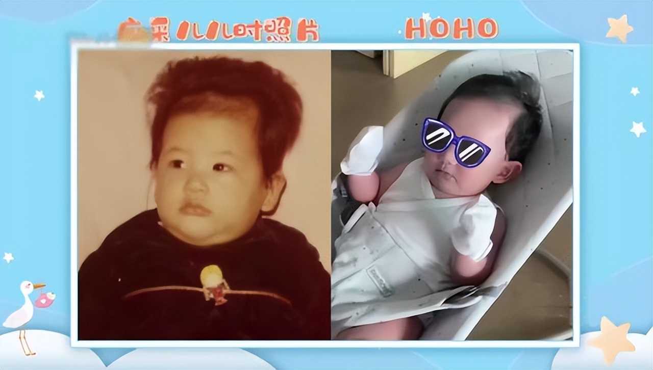 应采儿晒小儿子萌态，2岁HoHo身材纤长眉清目秀，玩泡泡机萌态足