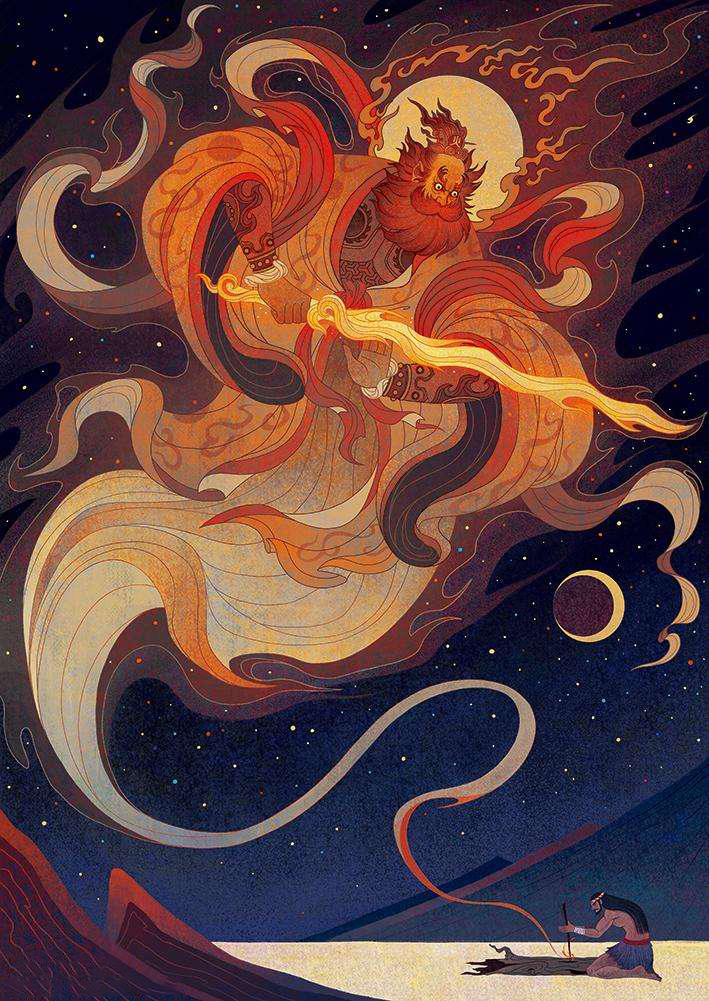 最早的火神地位高,水德星君是女神——有关水火的传说你知道多少