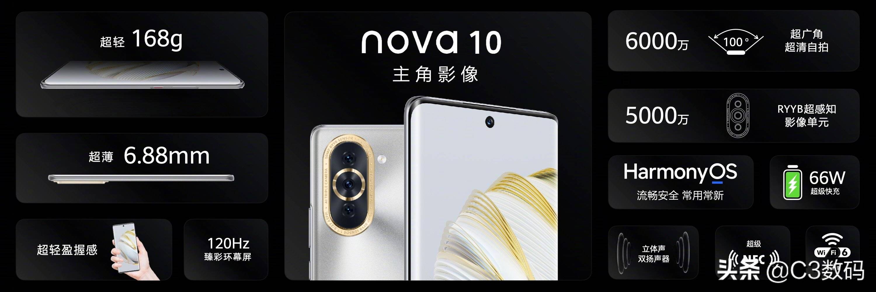 华为 nova 10系列发布