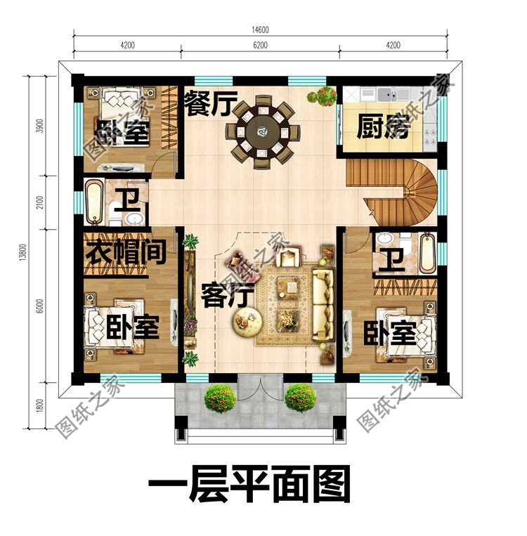 四套农村二层自建房设计，每款都是经典中的经典，让人过目不忘
