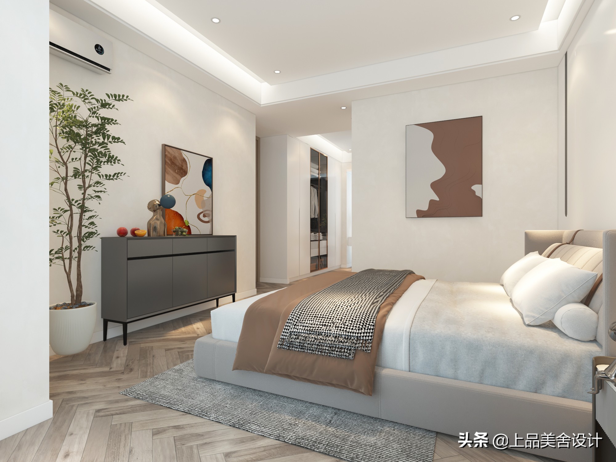 漳州夫妇128㎡装极简，厨房做开放式通透开阔，简直是神仙住所