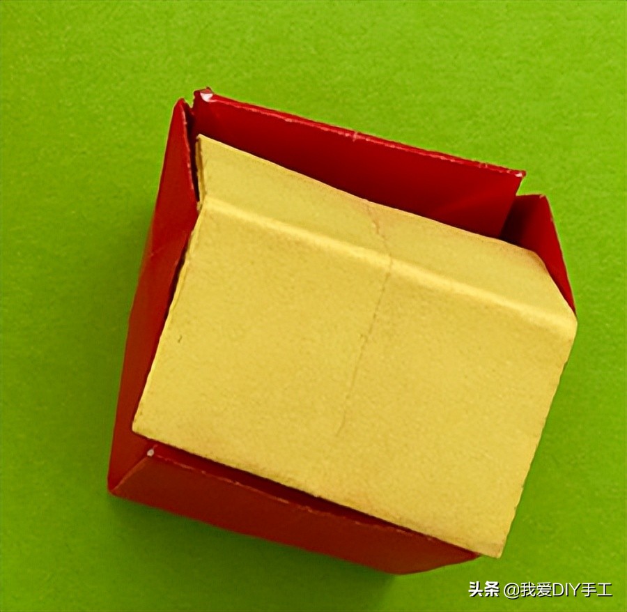垃圾桶怎么折简单又漂亮，自制手工折纸垃圾桶折法