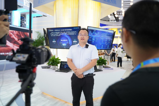 第五届数字中国建设成果展览会开馆首日，南威软件集团日程大事记