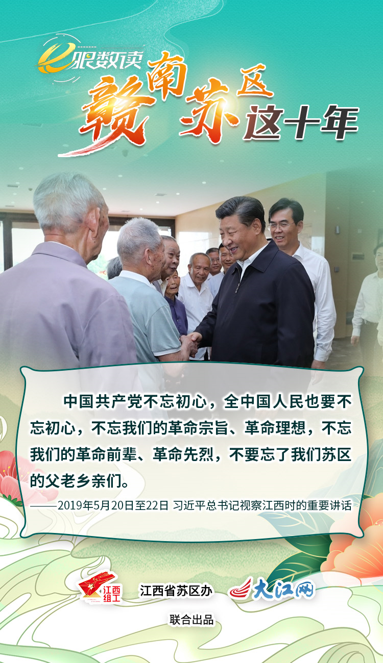 赣南苏区！十年振兴，十年巨变