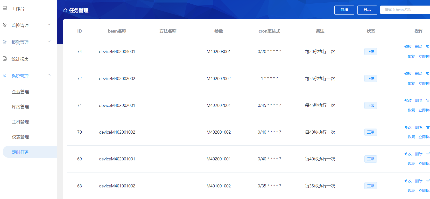 基于spring cloud+Vue的冷链物流设备监控系统