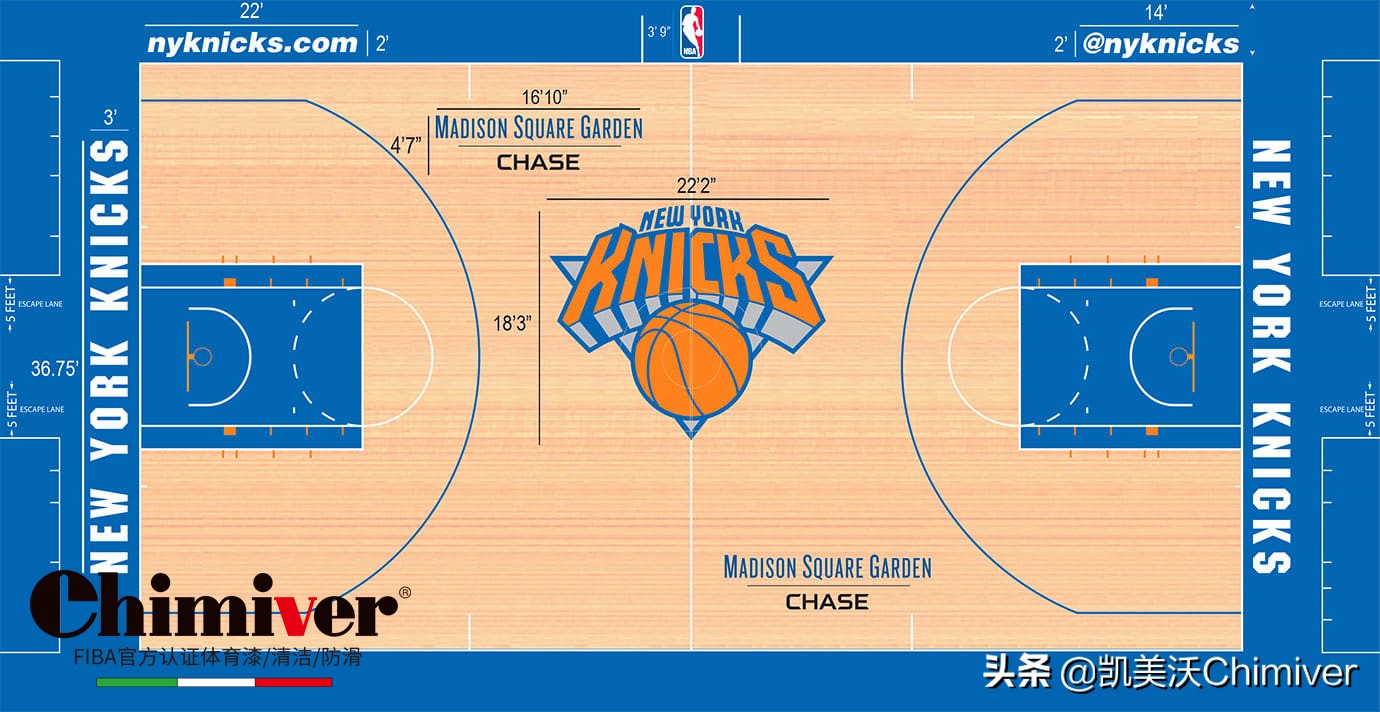 篮球主场地板(NBA球场地板高清图)