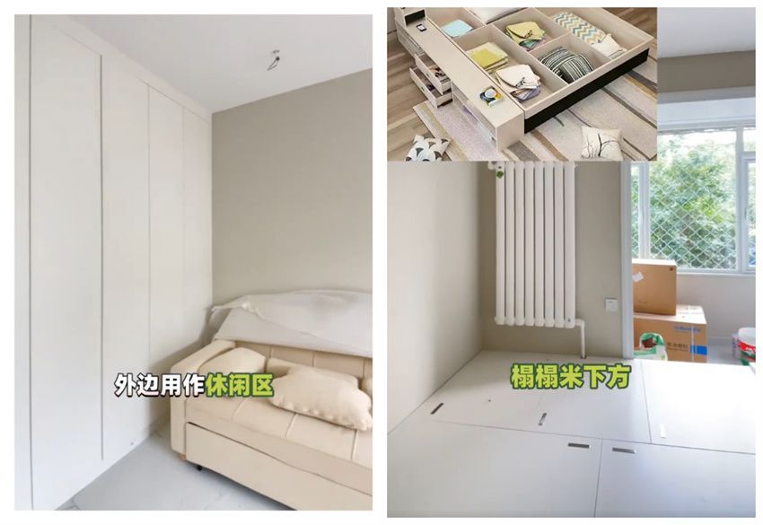1家4口花8W将42㎡“手枪房”，爆改成通透2居室！住起来很舒服