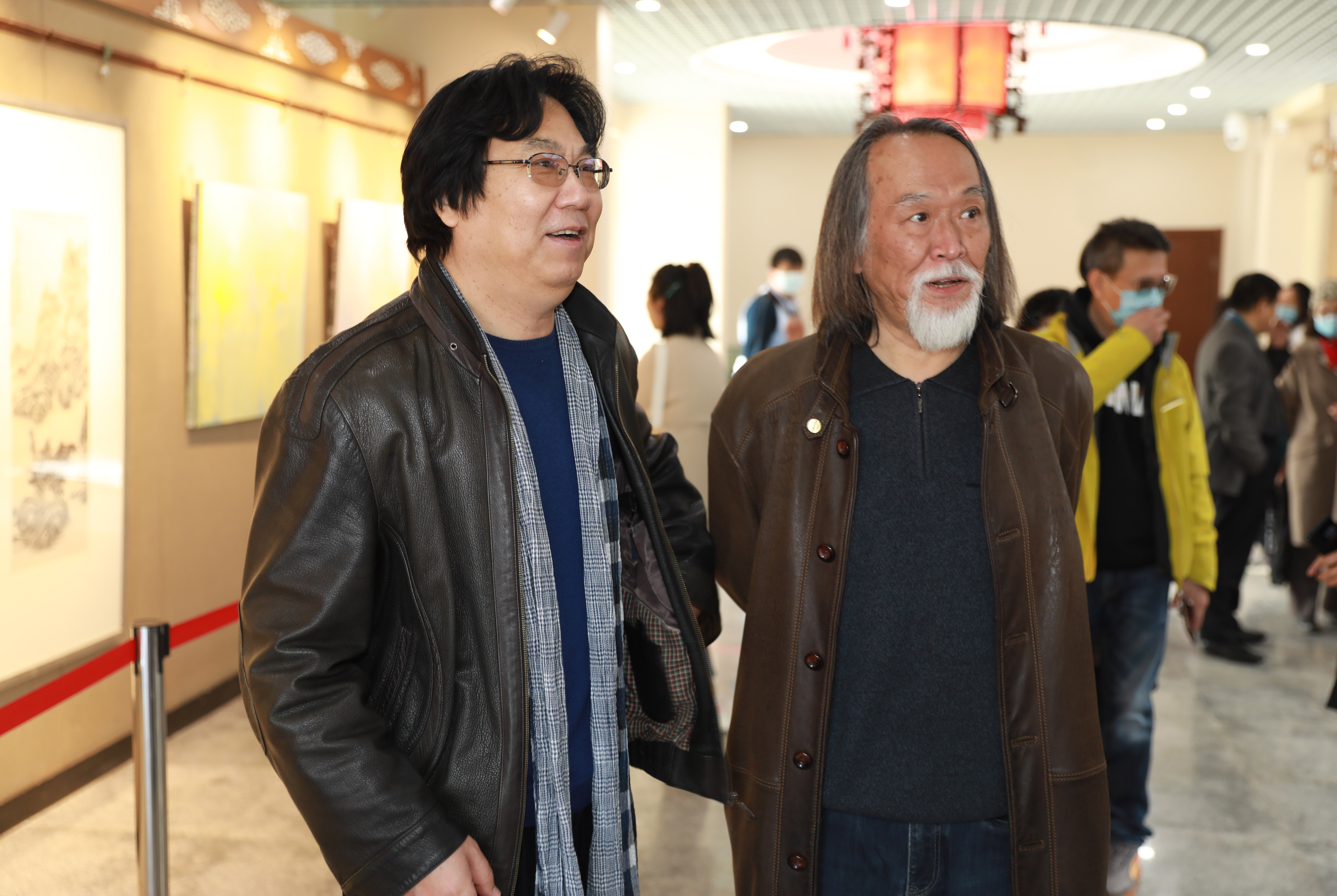 花鸟画大家邢少臣携25位得意弟子于玉渊潭公园敲开“大匠之门”