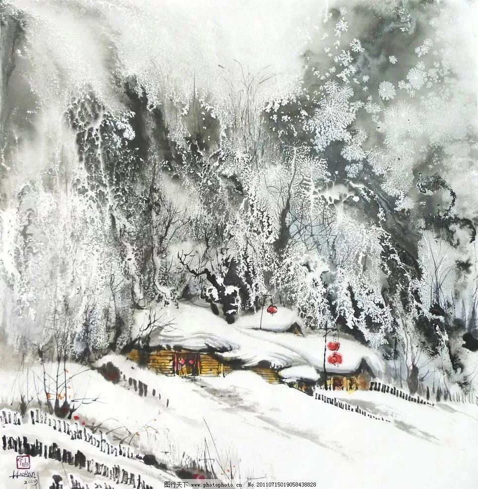 新年伊始，12个月12首诗词，一月一景，绝美诗意，风物人情