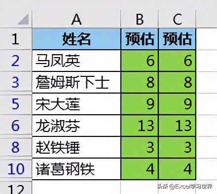 核对 Excel 数据表差异，还能用高级筛选来实现，这倒是没想到