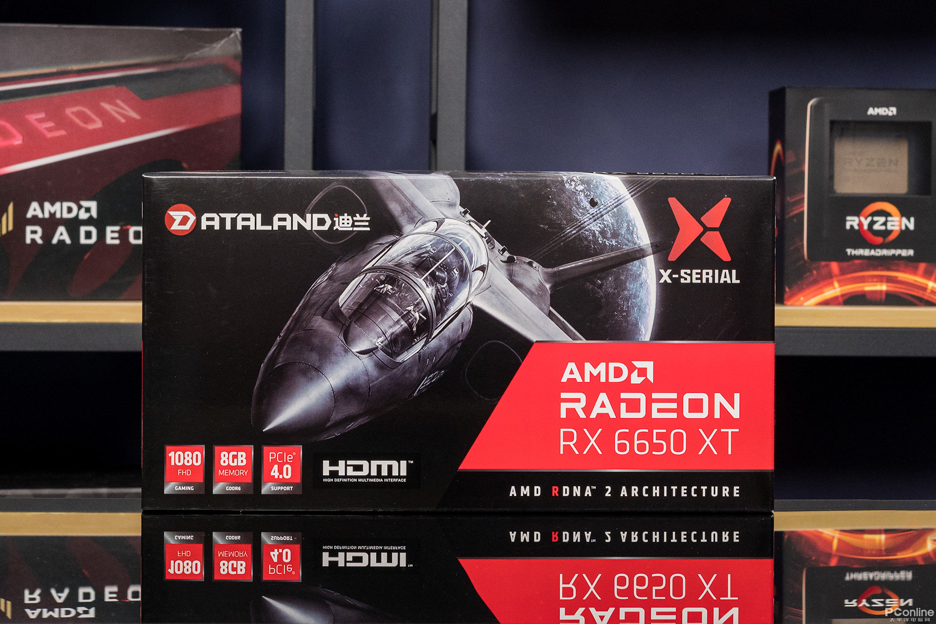 A卡新“甜品”出炉，迪兰RX 6650 XT显卡图赏