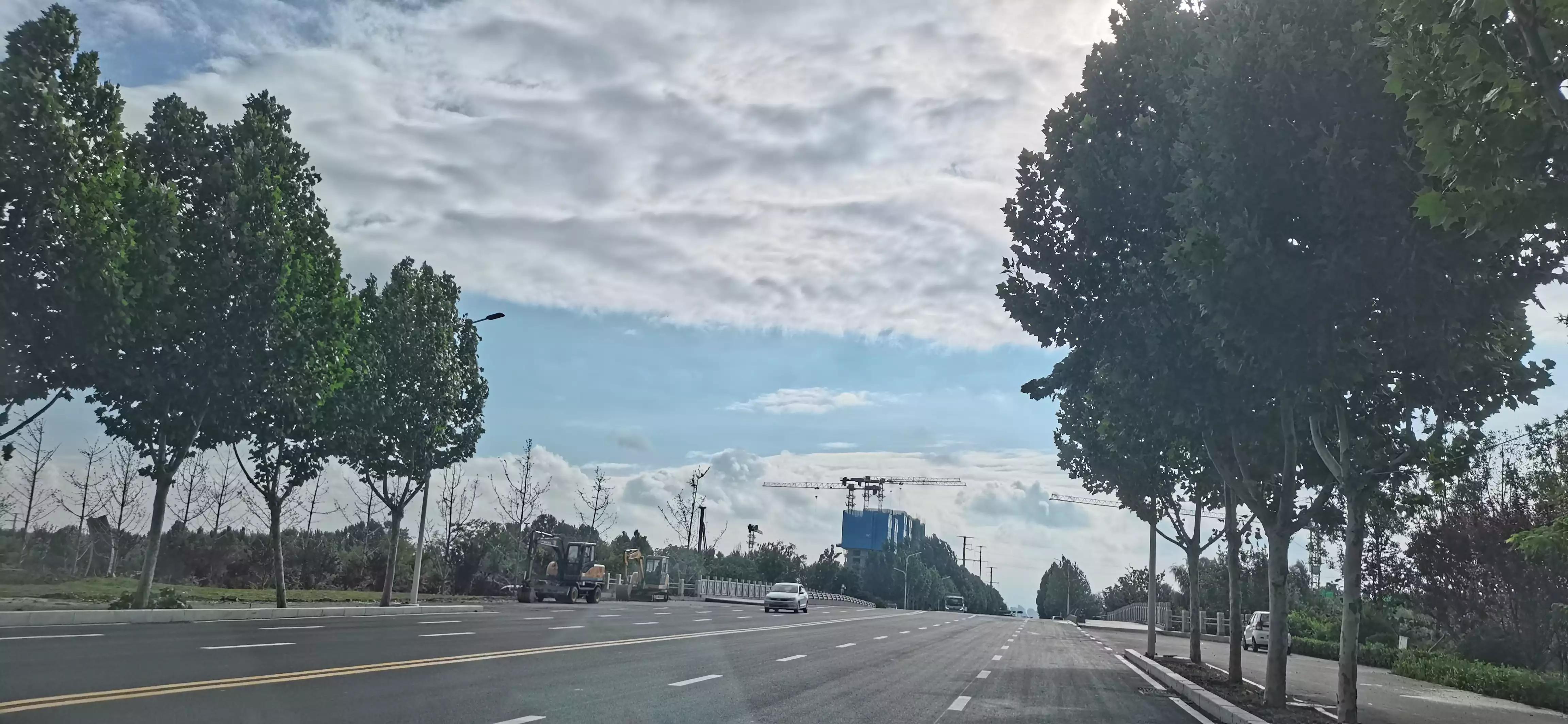 雨过天晴，空气清新