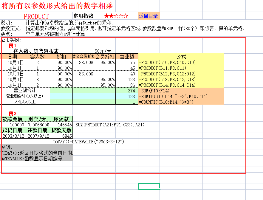 512个函数公式应用与示例汇总，10类函数共63页，教你系统掌握