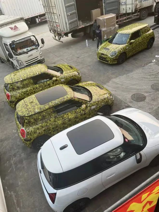 长城代工制造？宝马纯电MINI曝光，外观原汁原味
