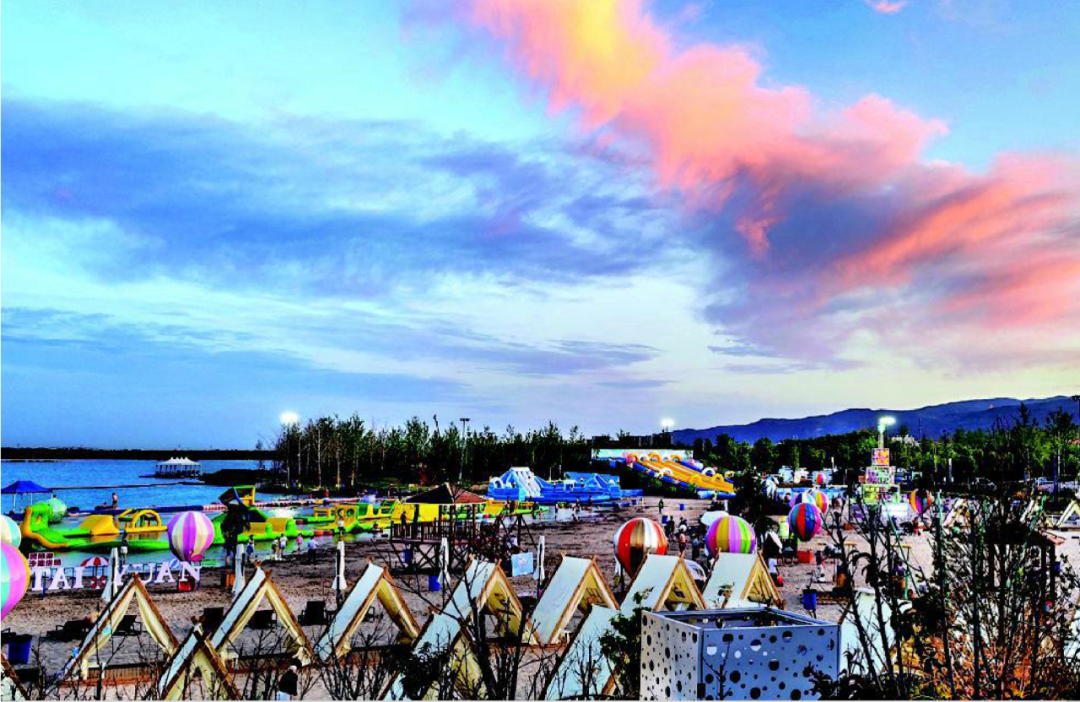 晋阳湖畔好风光