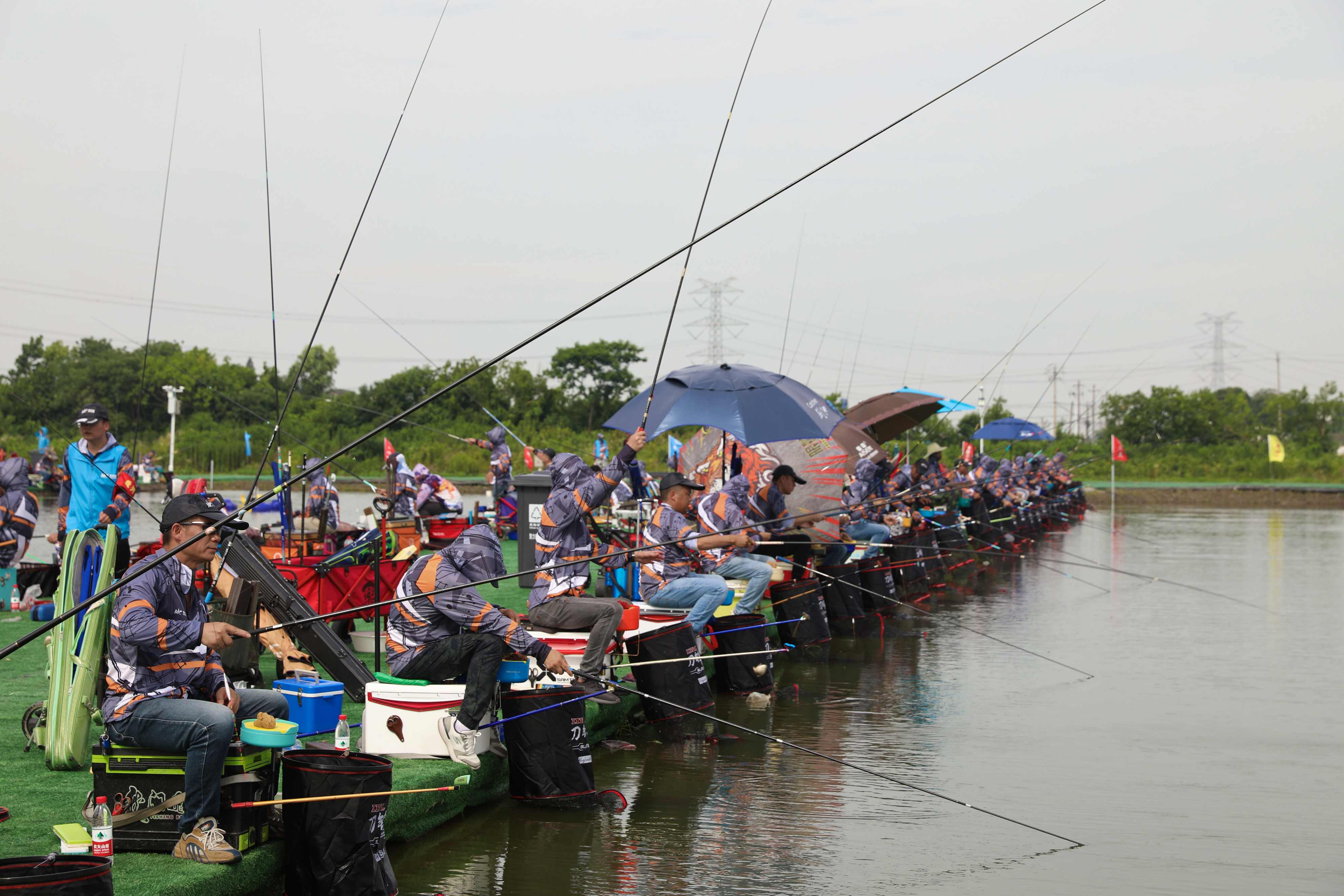第三届浙江省钓鱼会员联赛总决赛在南浔开赛