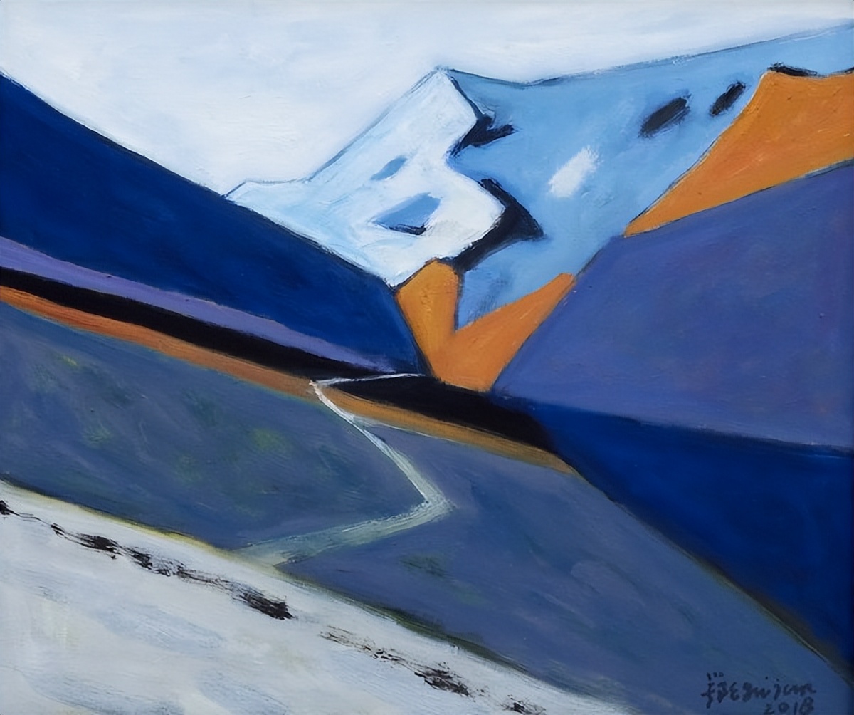 「德艺双馨」当代著名油画家鄂圭俊作品欣赏