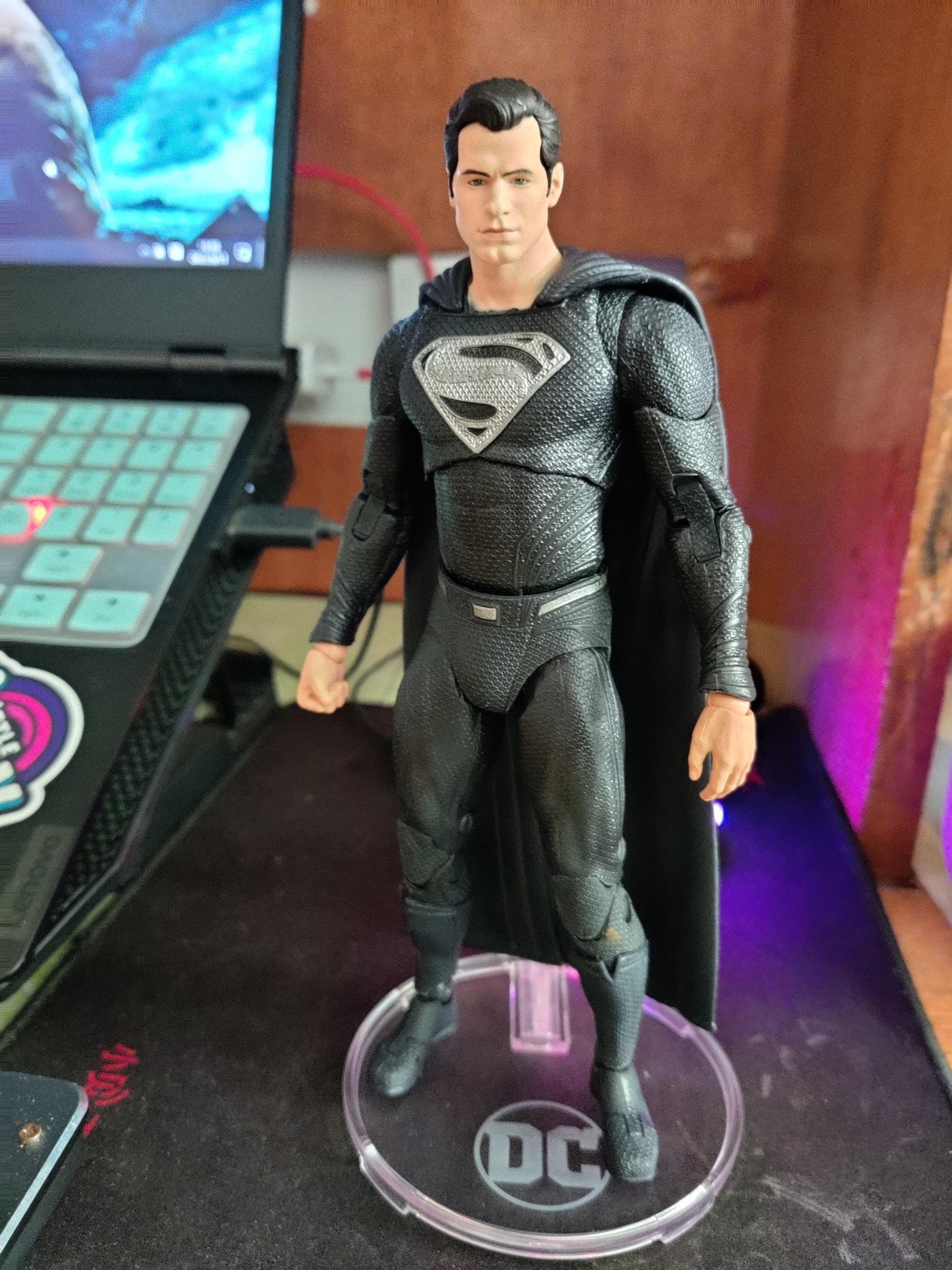 「玩具开箱」《正义联盟导剪版》黑战服超人