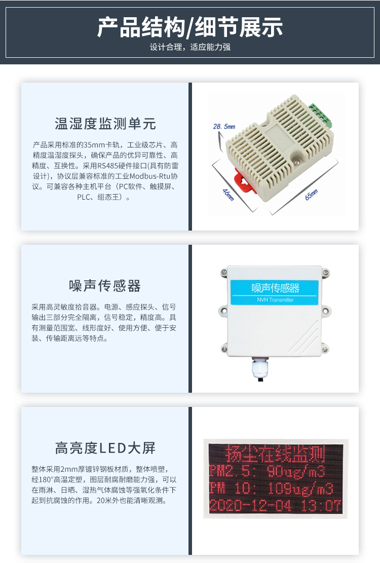 揚塵監(jiān)測設(shè)備深受客戶歡迎的三大特點