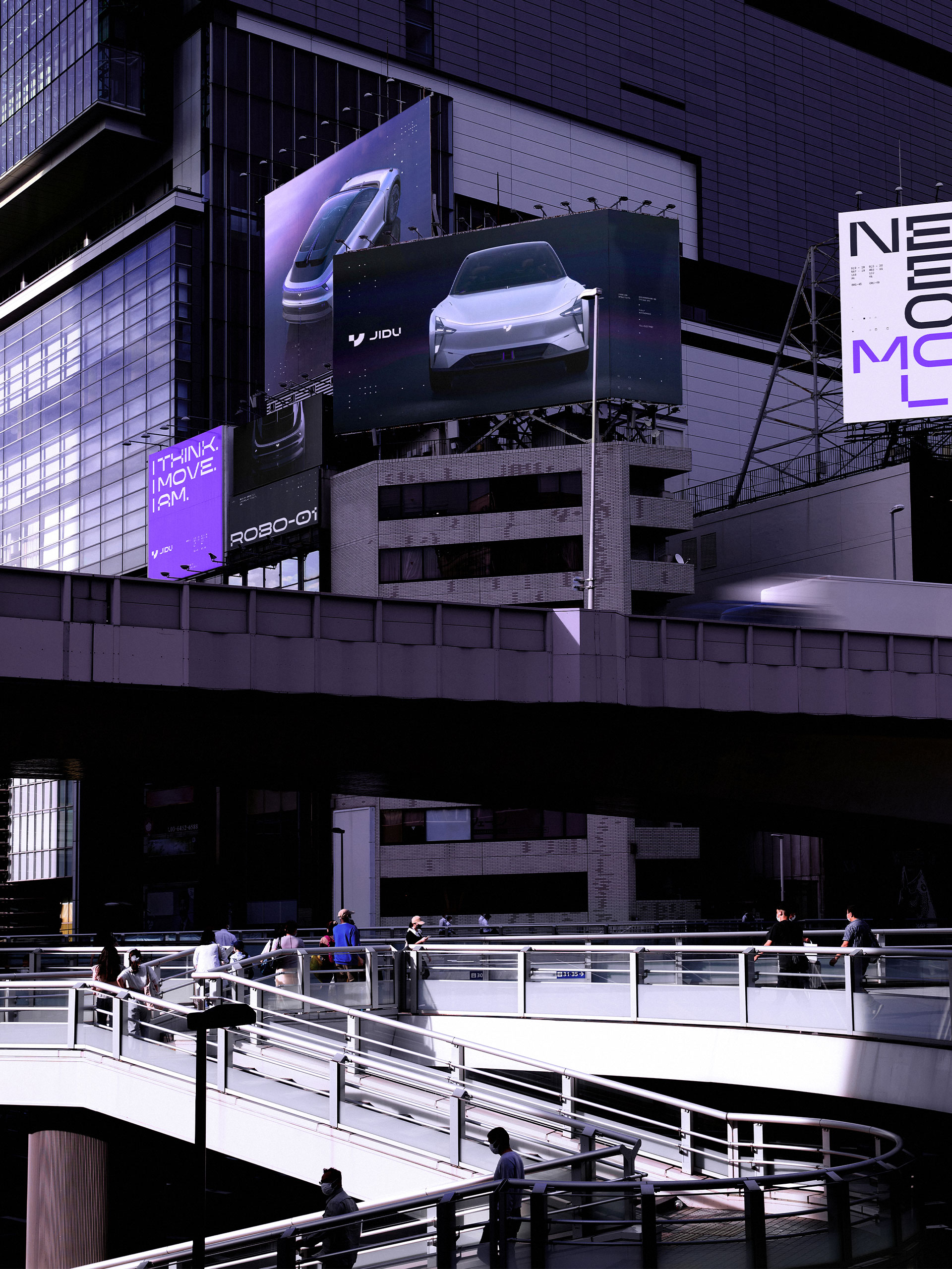 JIDU集度汽车logo设计via:oker