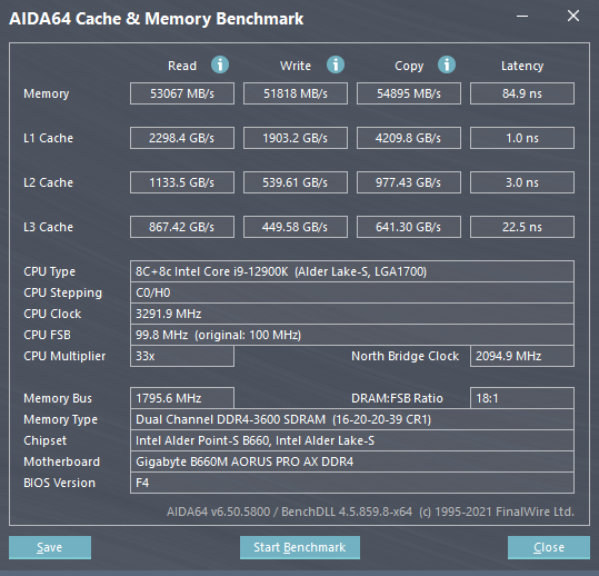 技嘉雪雕B660M PRO AX搭配12900K可以吗？12代Intel主机装机分享