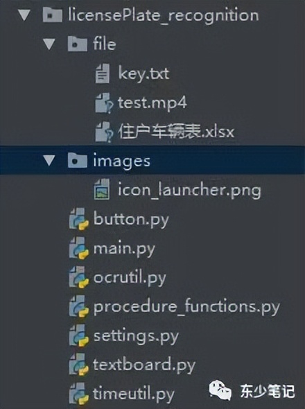 python实现小区车牌识别计费程序