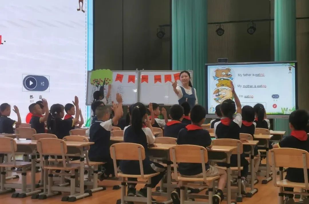 成都市双流区实验小学外国语学校开展小学英语一二年级教研活动