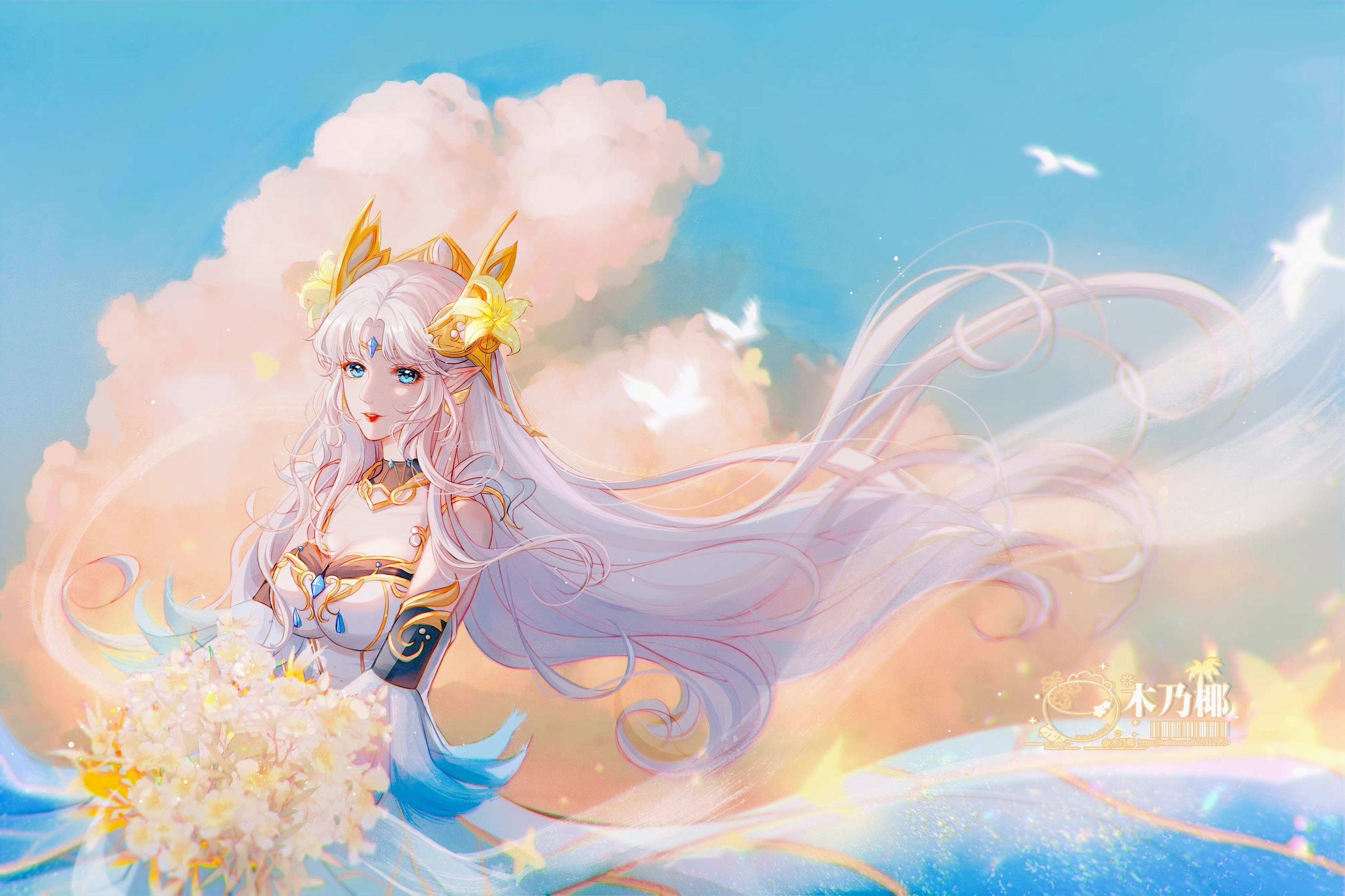 超级无敌精美的王者荣耀插画壁纸，高清原图
