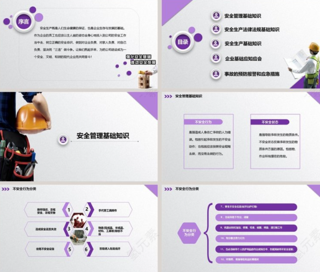 安全生产通用培训PPT课件安全管理PPT