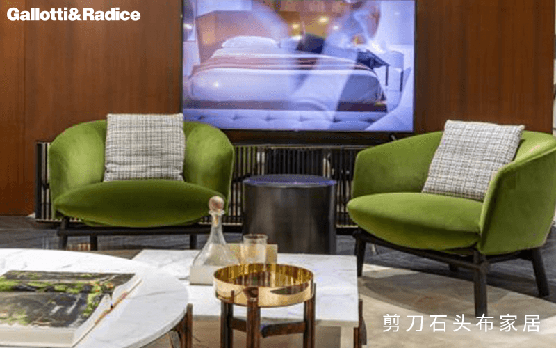 意式轻奢家具，GALLOTTI&RADICE打造家居高级感