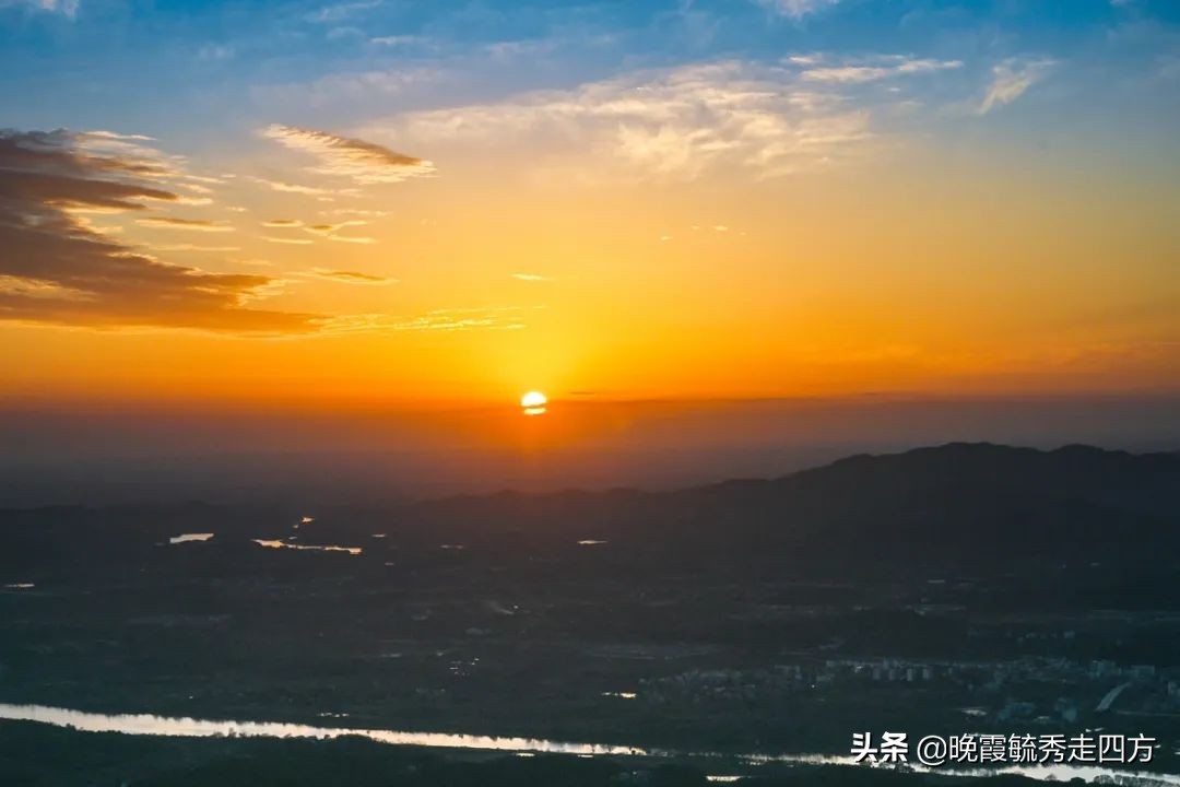 坠落无人机加冬日独自露宿，得木兰山绝美的日出日落，不后悔