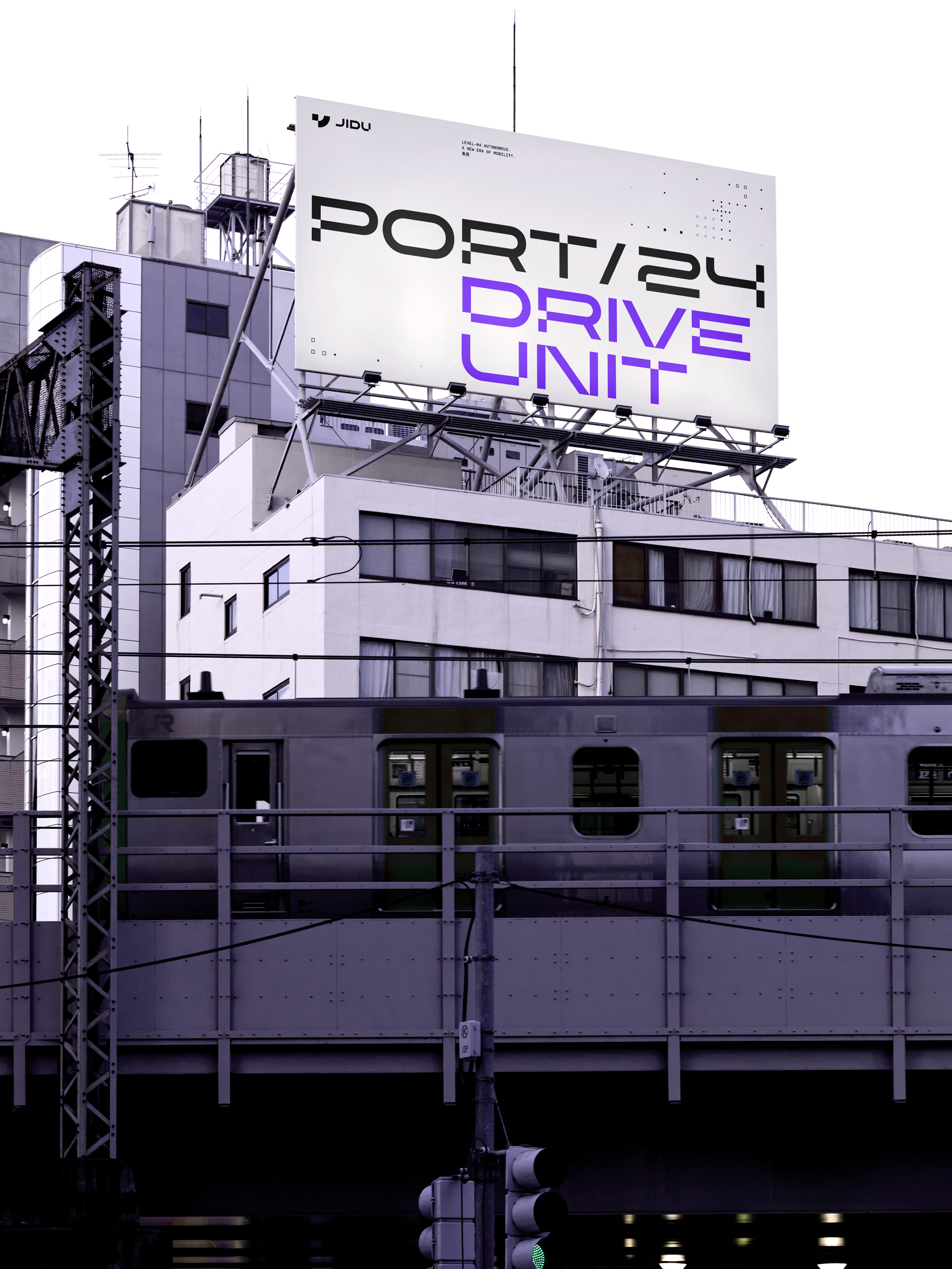 JIDU集度汽车logo设计via:oker