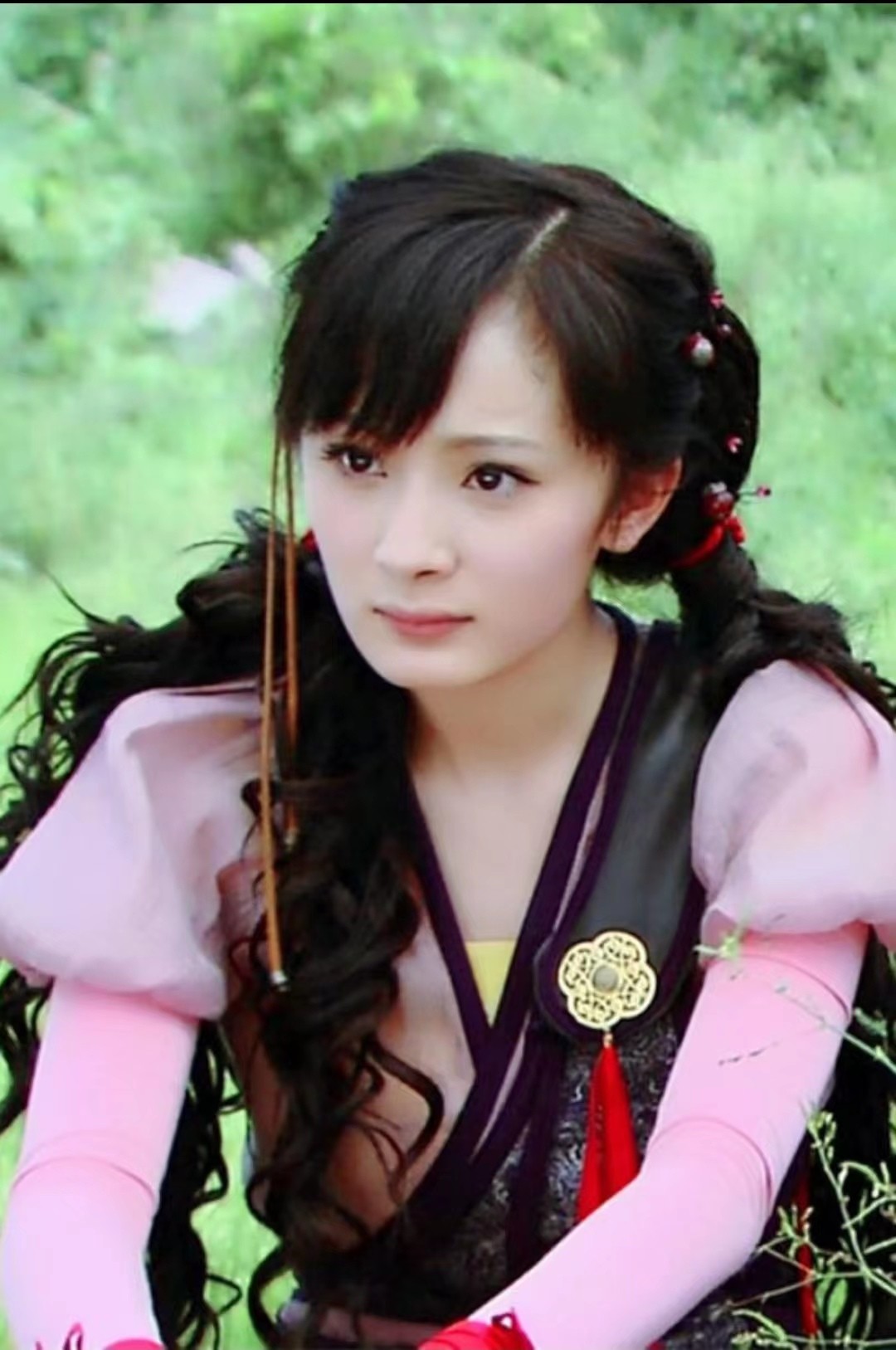 同样是“双马尾”，杨幂娇俏，吕一清纯，林心如太“辣眼睛”