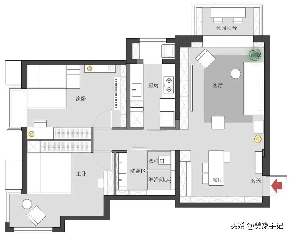 ​北京发现一家四口的新房，把83㎡家装得堪称收纳教科书，太高级了