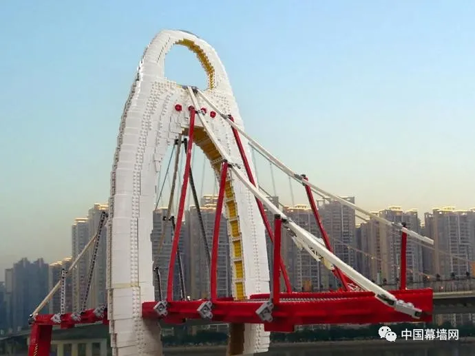 转载《广州塔、广州西塔、猎德大桥用乐高拼成的广州城市天际线》