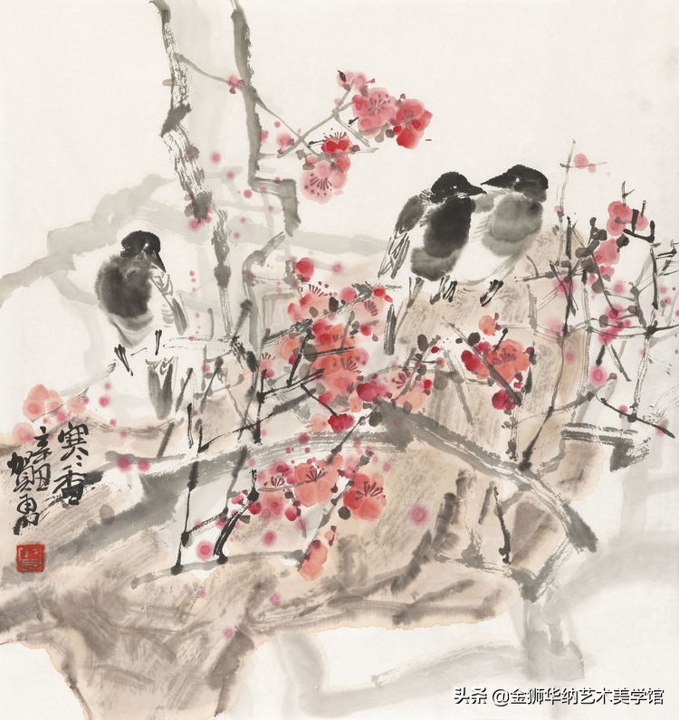 画家贺勇先生优秀作品（小品花间系列）欣赏系列《四》