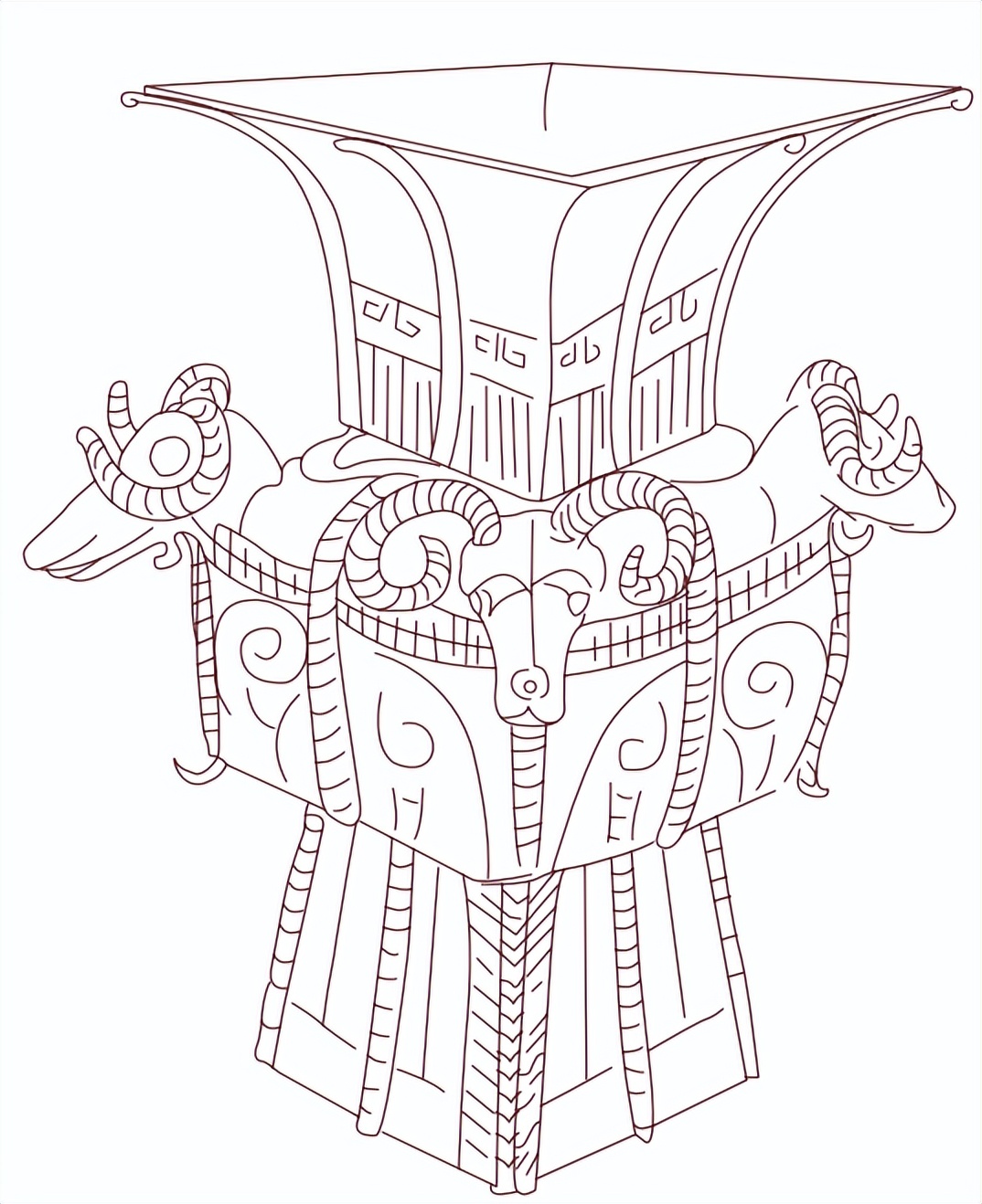 四羊方尊的主要用途(解读四羊方尊中国十大传世国宝之一)插图1