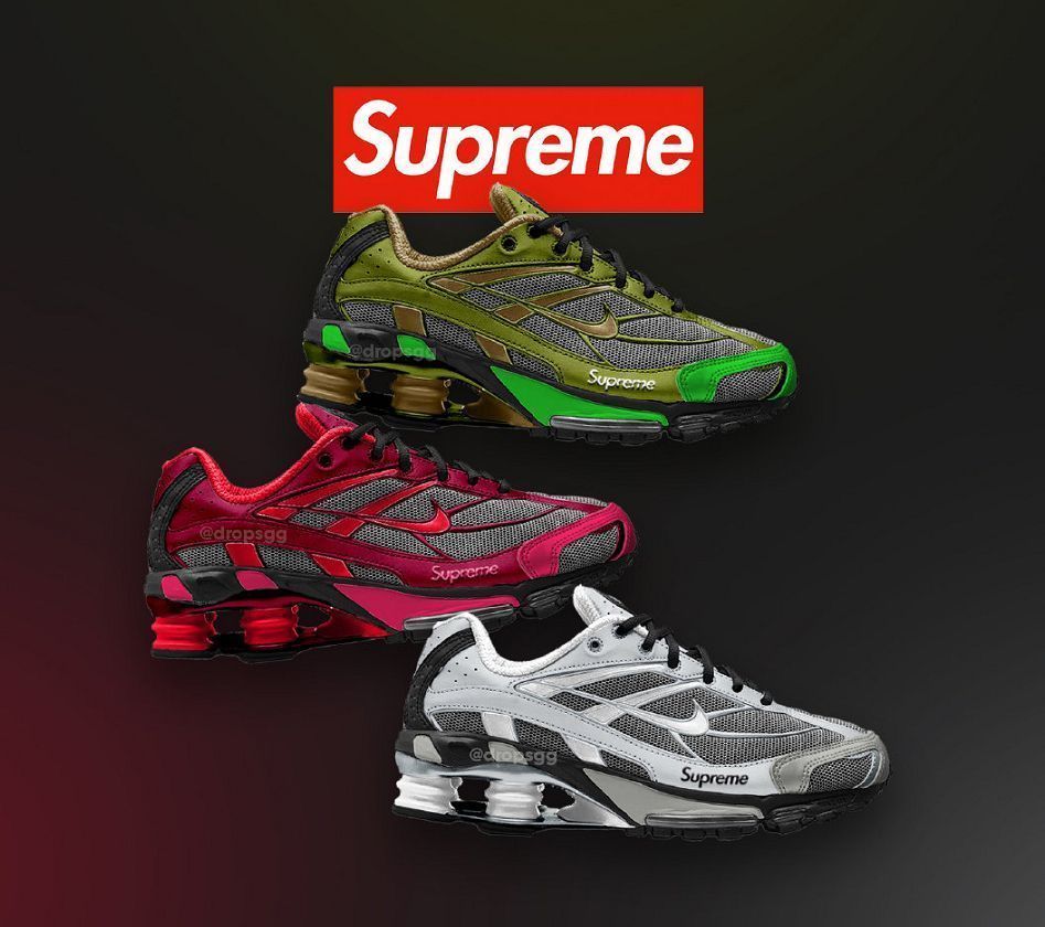 Supreme x Nike新鞋曝光！Shox时代又回来了？