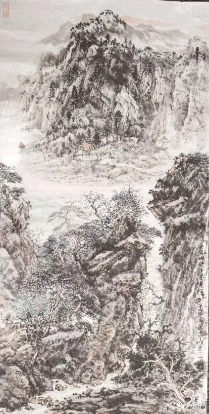 李杰的版画被选为美院“教材”原创 梅梓祥
