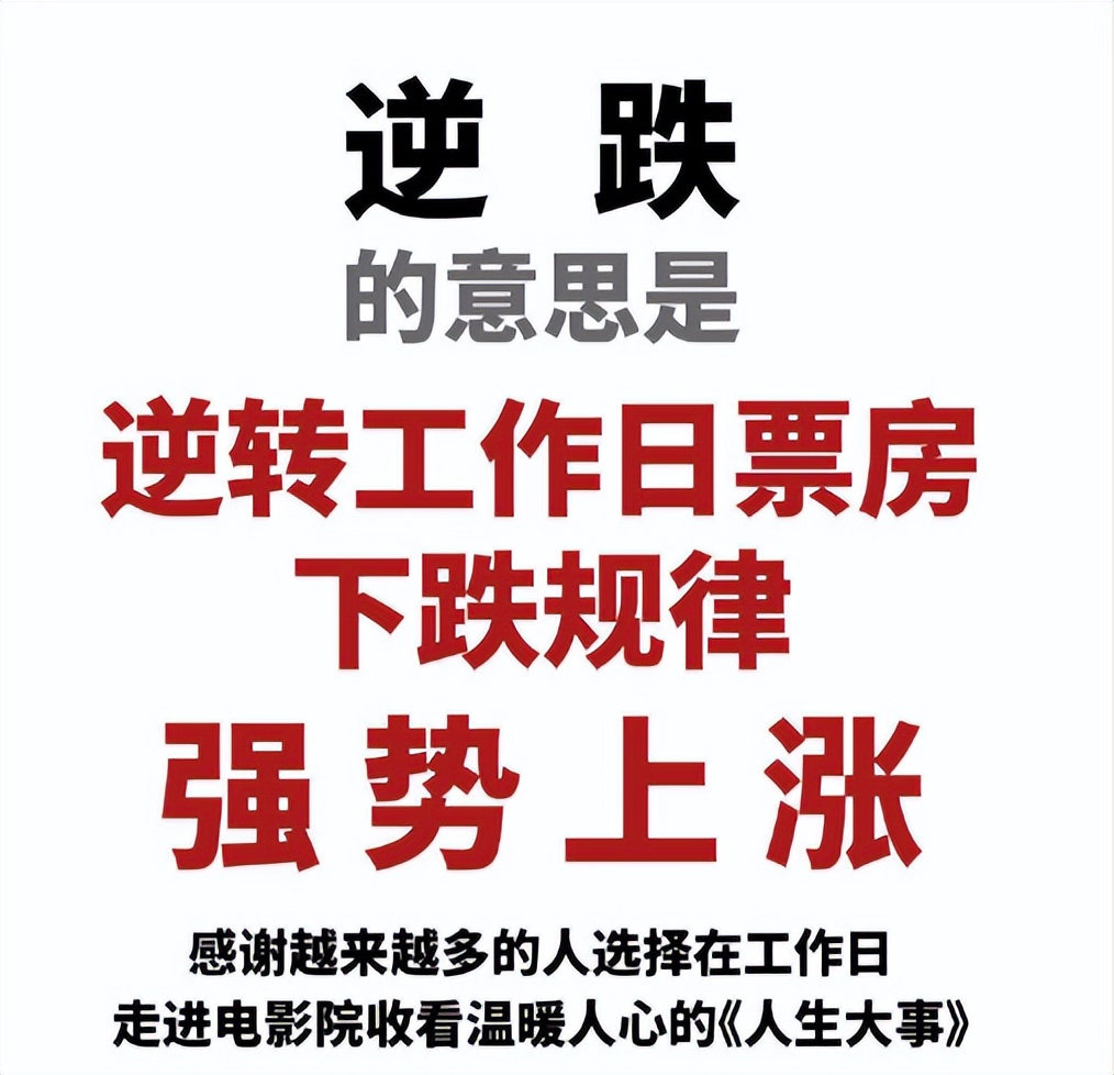 《人生大事》连续4个工作日逆跌，电影的哪些情节治愈了你