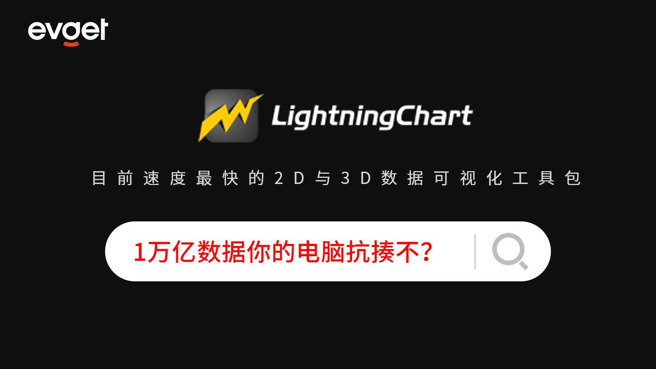 可视化 1 万亿个数据点，被图表控件LightningChart .NET做到了