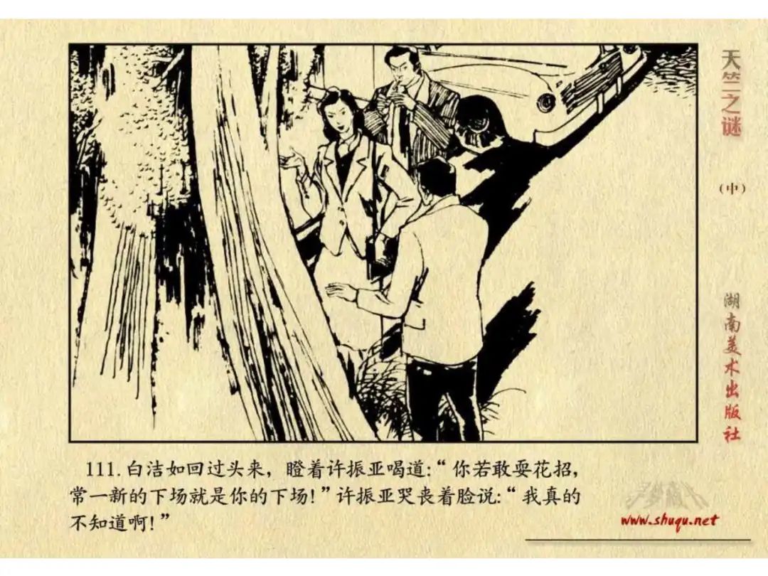 经典反特连环画：《天竺之谜》中册（湖美版）