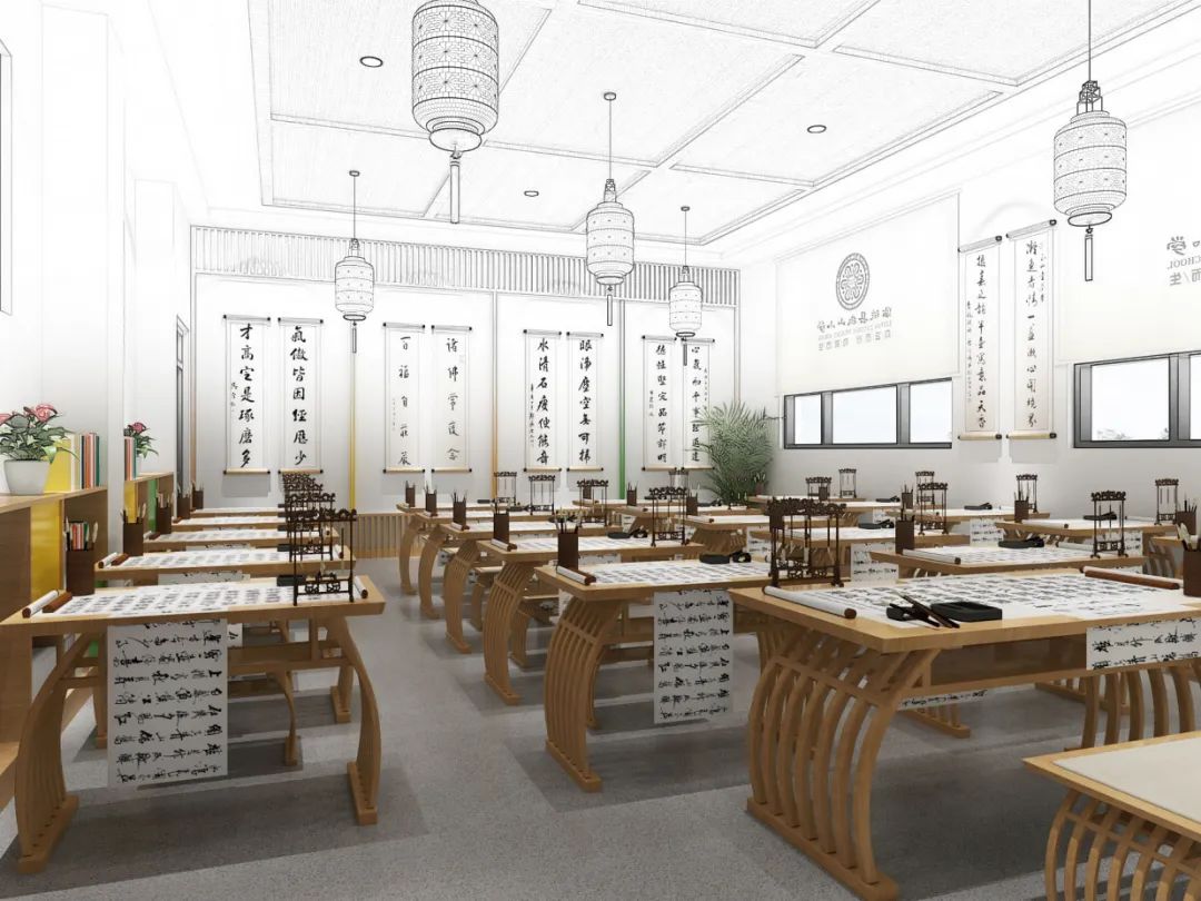 东方韵，校园景——校园文化室内篇