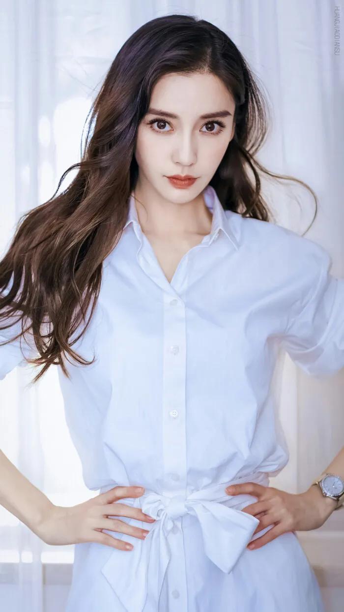 Angelababy虽然演技不行但是长得很美