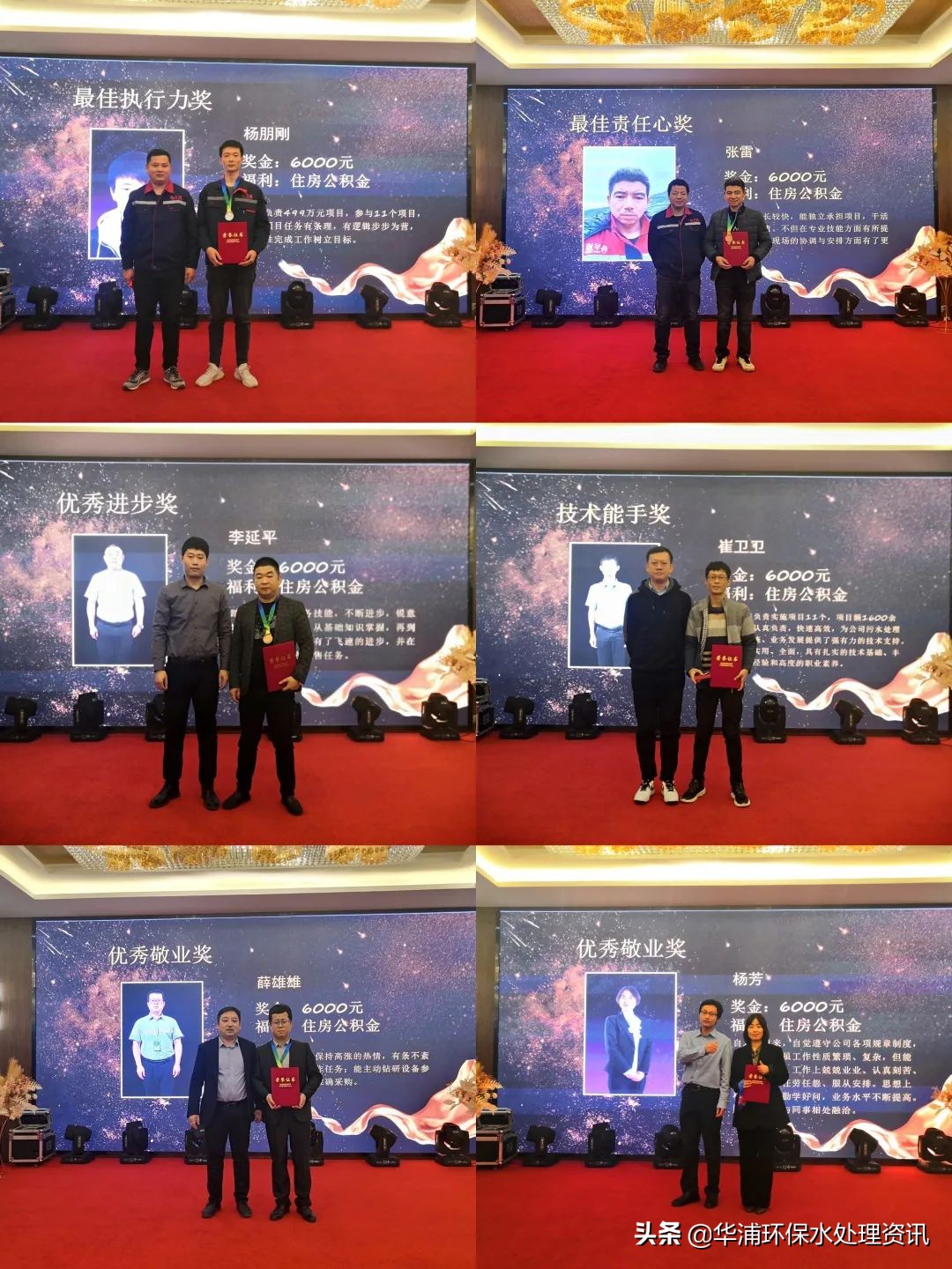 不忘初心，砥礪前行｜華浦水科技年度優(yōu)秀員工表彰大會圓滿落幕