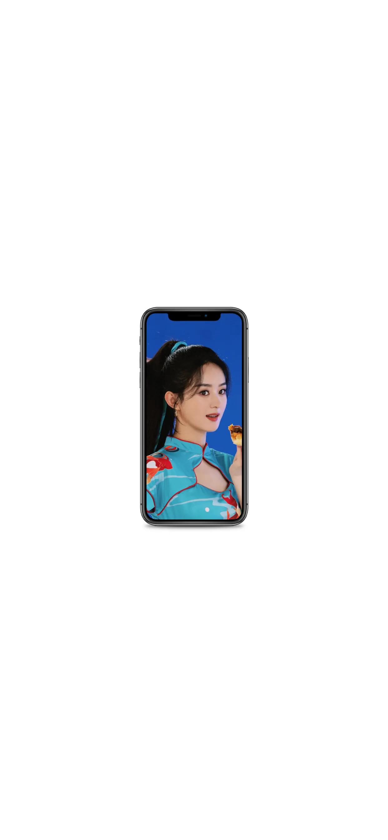 壁纸，明星同款时尚赵丽颖