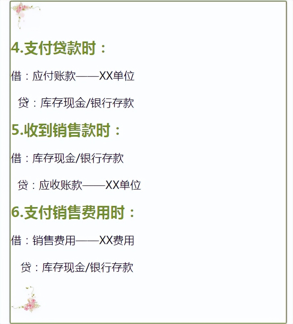 会计干货！中小型企业会计分录汇总，建议收藏