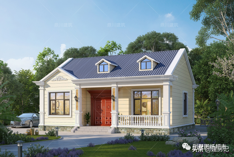 一层经济别墅图片大全(广西6套一层农村养老房) - 赤虎壹号